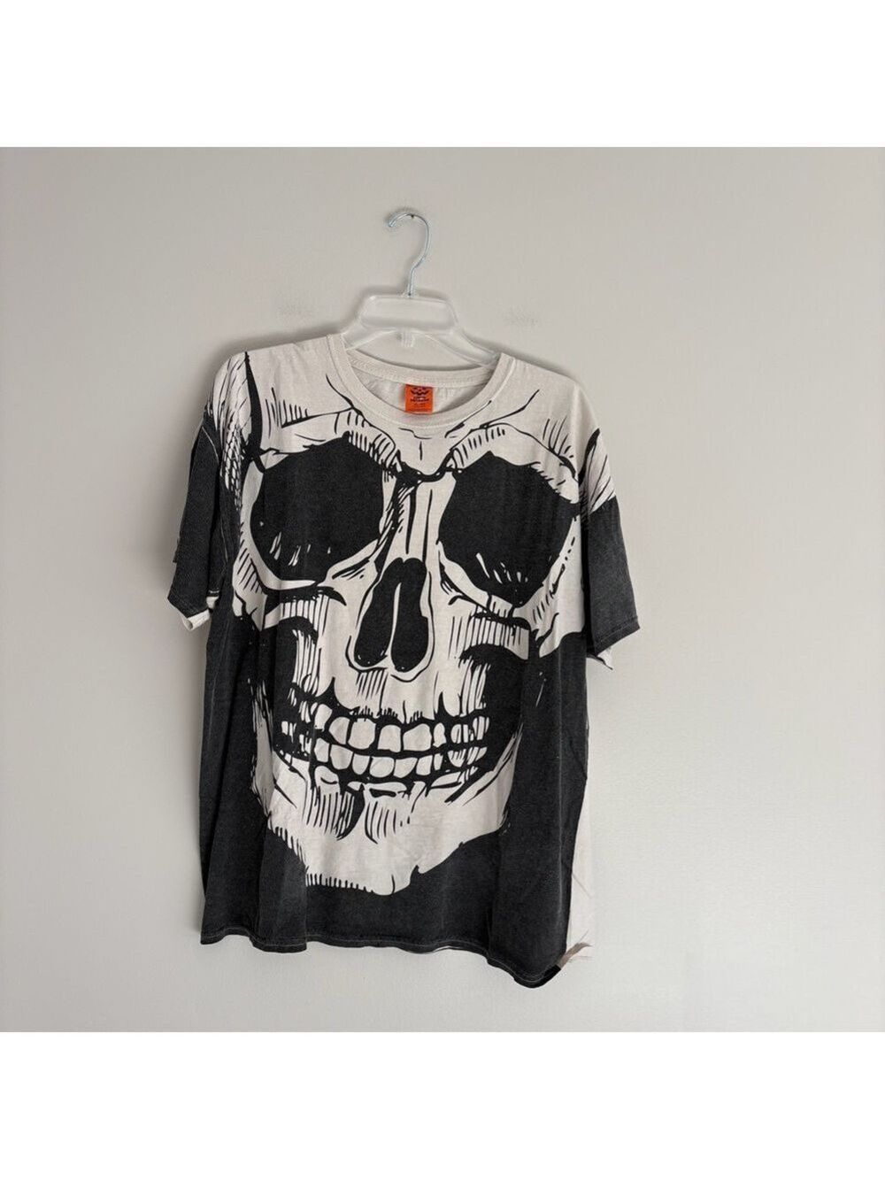 Happy Halloween Skull Skeleton Spooky Graphic Tee